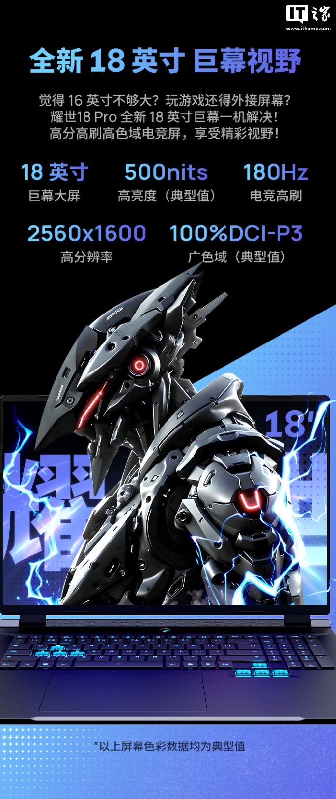 机械革命耀世 18 Pro 游戏本开售，i7-14650HX / RTX 5060 版国补后到手价 7904.15 元