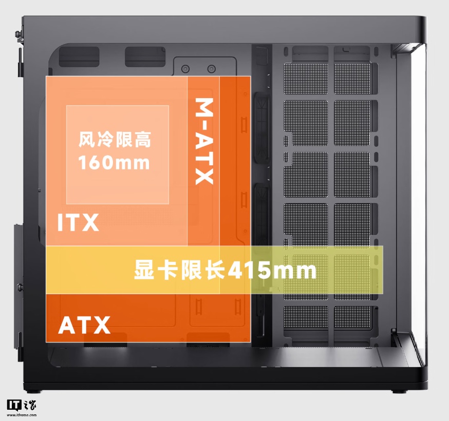爱国者推出星璨辰 Air 机箱：一体式海景房曲面设计、配 LED 数显屏，449 元