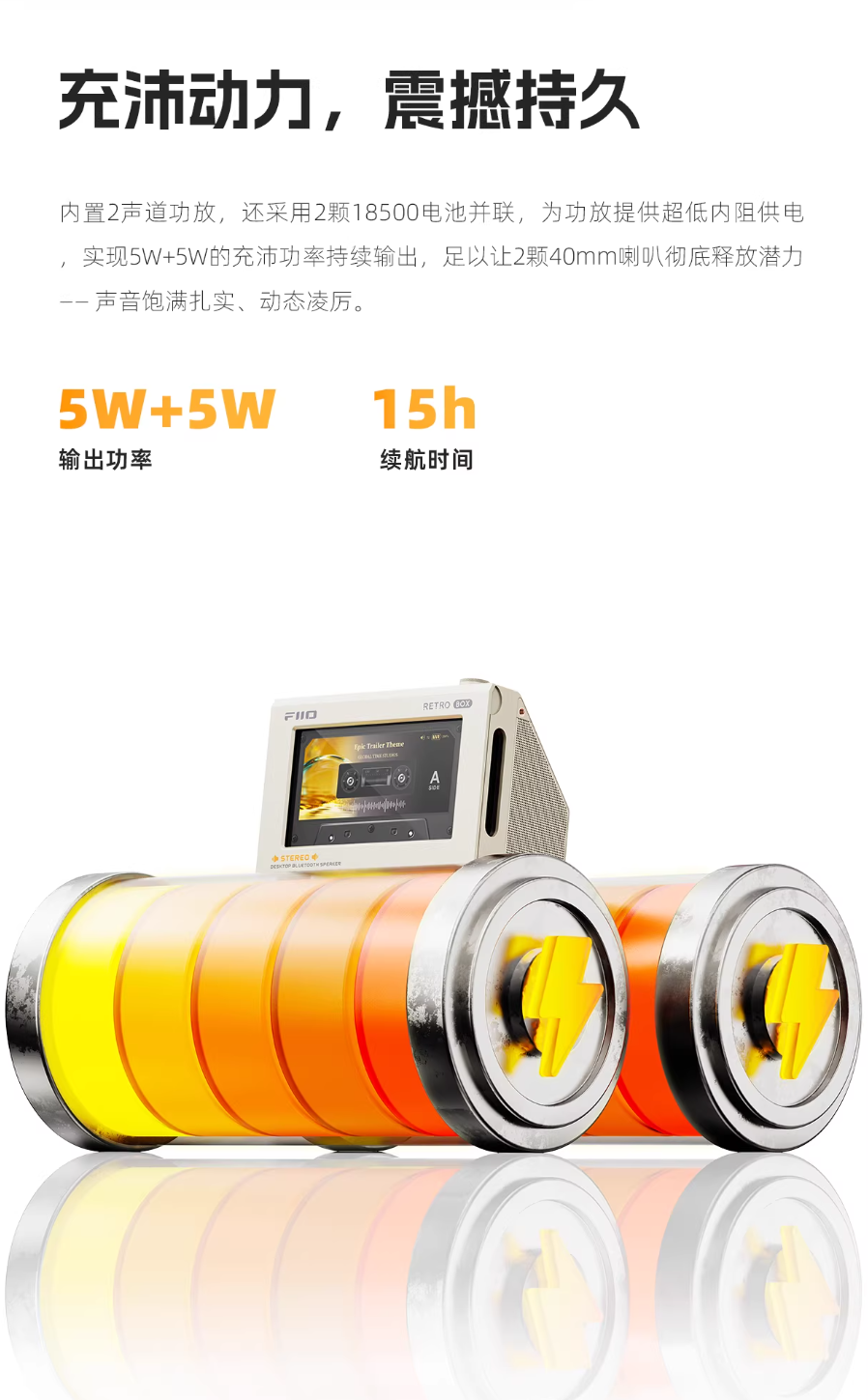 飞傲推出 Retro Box 台式蓝牙音箱：5W+5W 全频输出、支持 LDAC，首发价 299 元