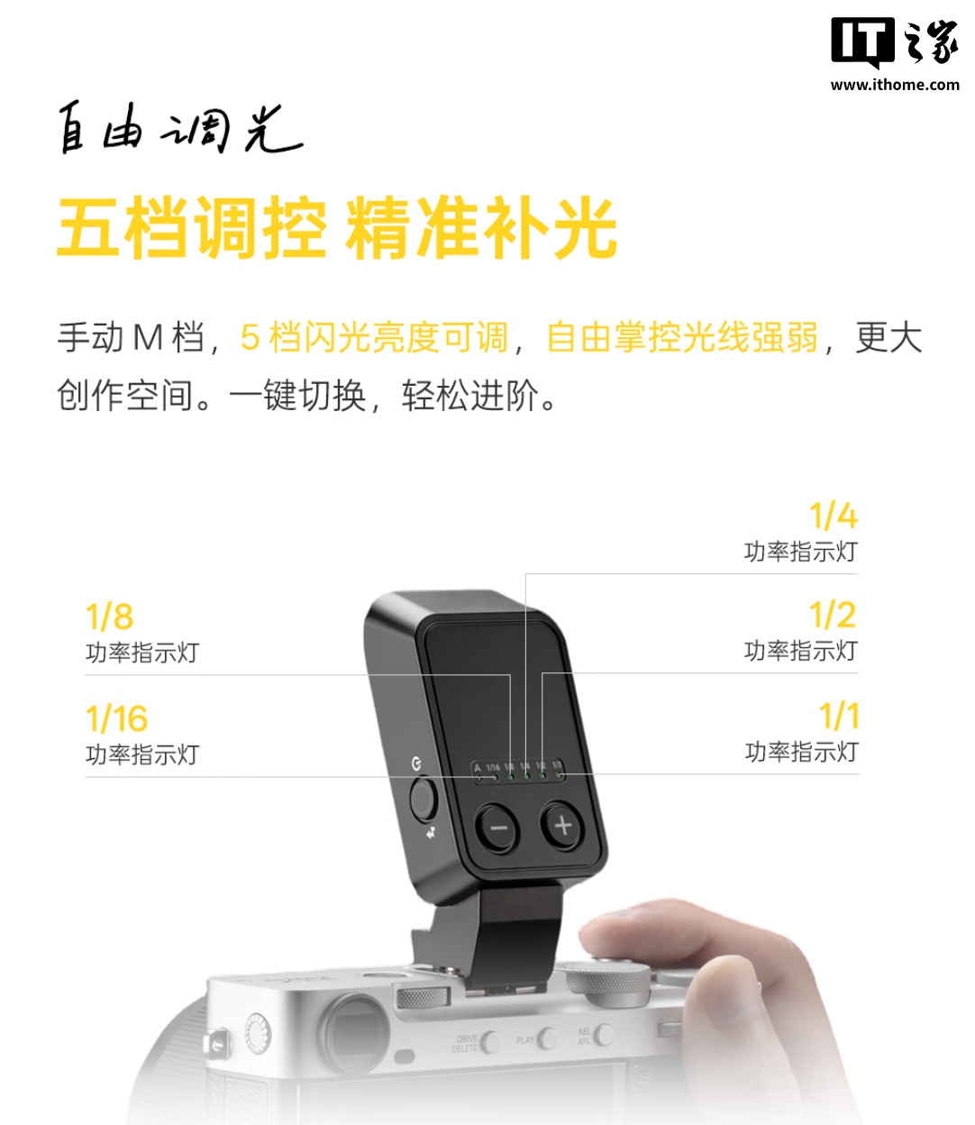 唯卓仕 Vintage Z2 Mini 折叠闪光灯发布：支持 TTL、闪光指数 GN6，首发 148 元