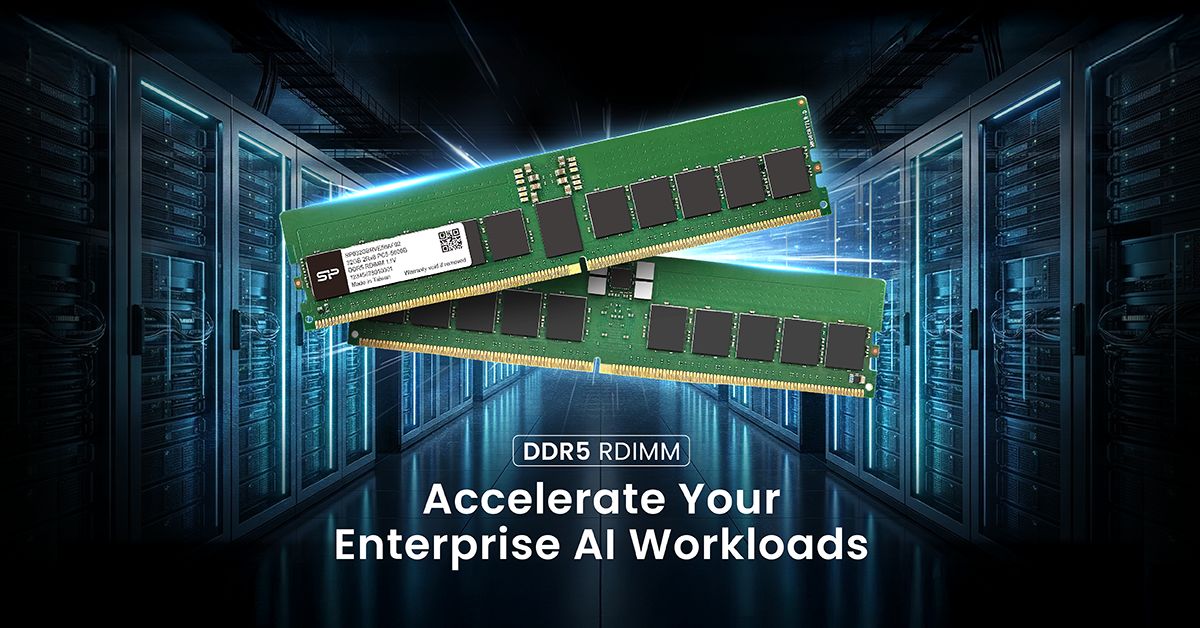 广颖电通发布 DDR5 RDIMM 内存条：至高 64GB 容量、6400MT/s 速率