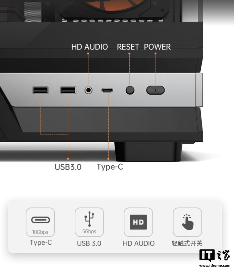 金河田推出“平行世界 M 版”海景房机箱：兼容 M-ATX / ITX 背插主板、黑白双色均为 359 元