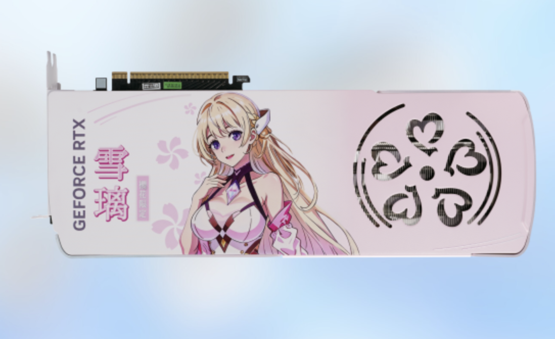 映众旗下 AX 电竞叛客推出 RTX 5070 樱花限定 12GB 显卡：磁吸背板 + 隐藏供电接口设计