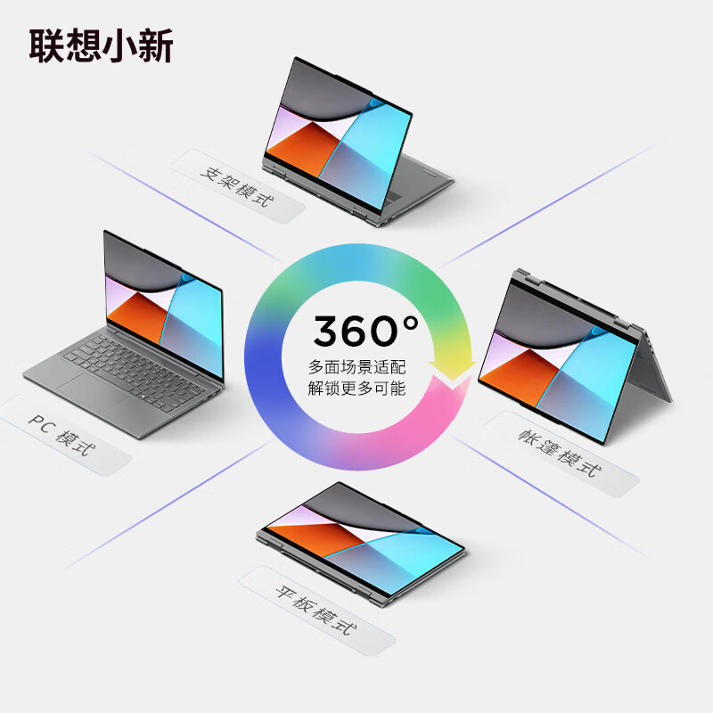 联想小新14 360 2026 AI元启版笔记本发布：32GB+1TB、英特尔酷睿Ultra 5 336H，首发6999元