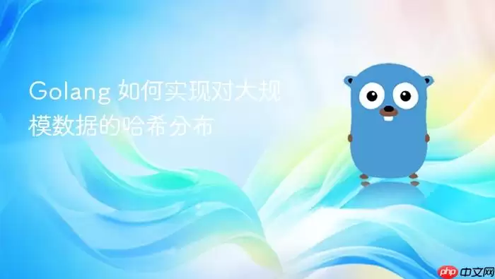 Golang 如何实现对大规模数据的哈希分布