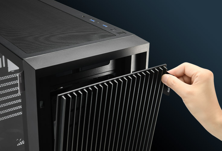 全汉推出中塔 ATX 机箱 M330：磁吸格栅前板，支持 400mm 显卡