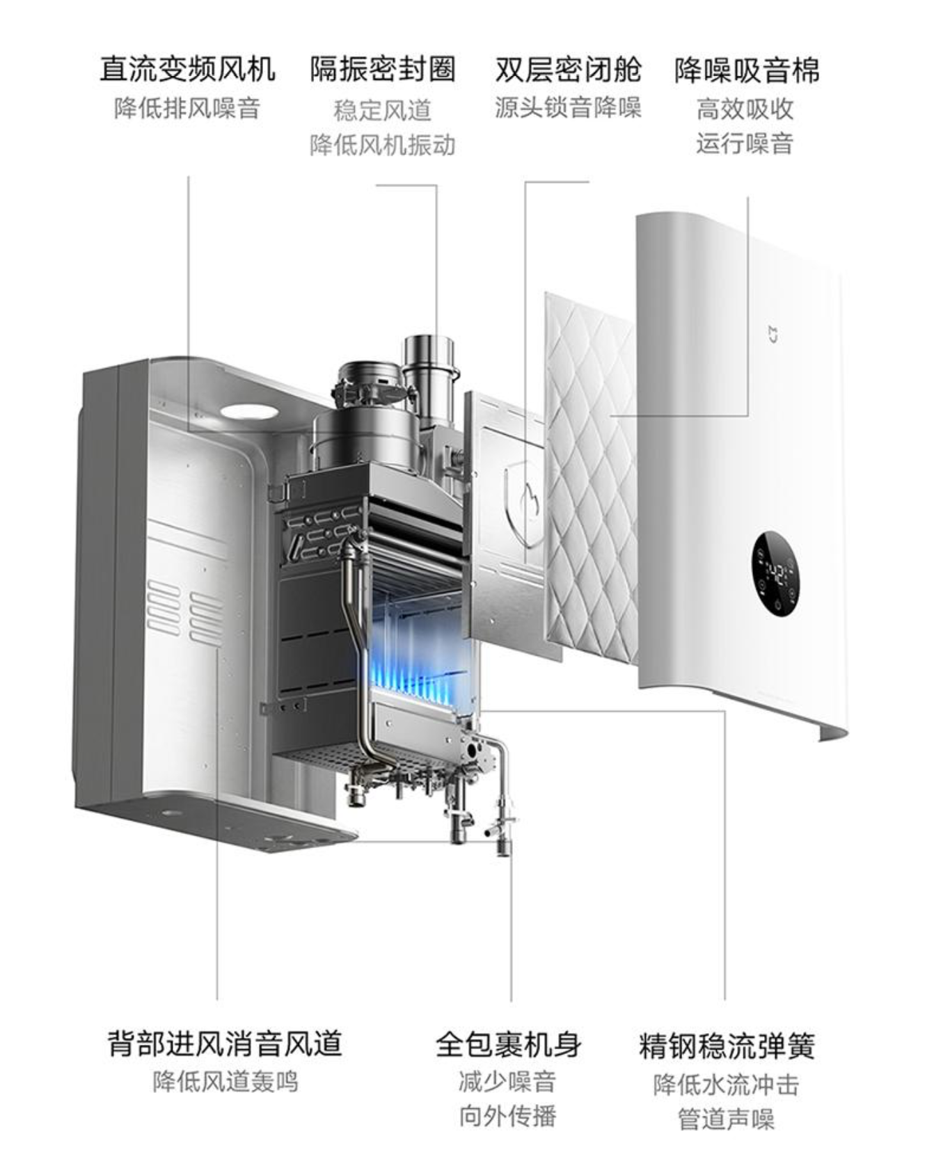 小米米家智能燃气热水器 2 恒温 1 级能效 16L 开售，新品首发价 1763 元