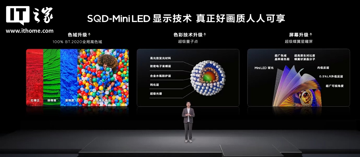 TCL Q9M Pro SQD-Mini LED 电视发布：100% BT.2020 色域，6199 元起