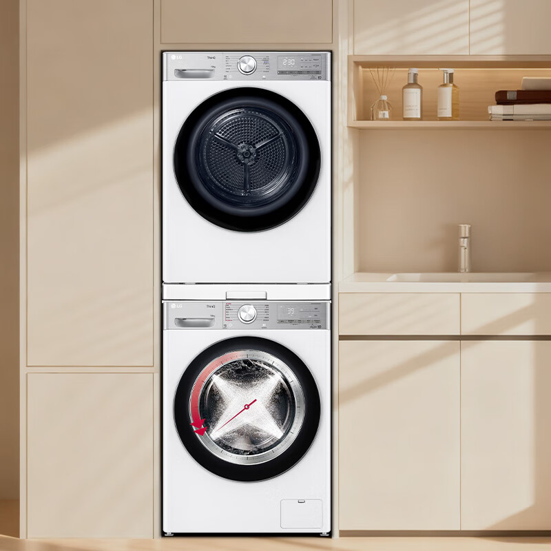 12299 → 5698 元：LG 小旋风全变频热泵洗烘套装跌破半价