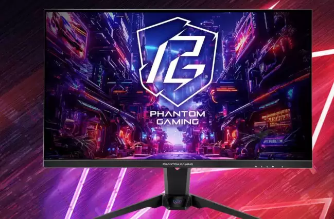 华擎发布32英寸2K 180Hz显示器PG32QFT配备双扬声器