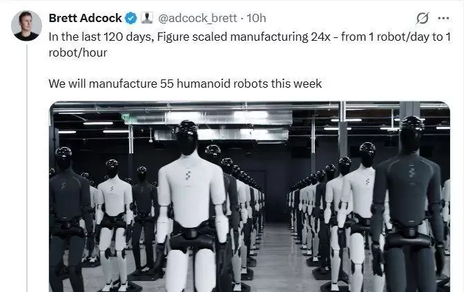 Figure产能狂飙24倍！人形机器人迈入“小时级”量产新时代