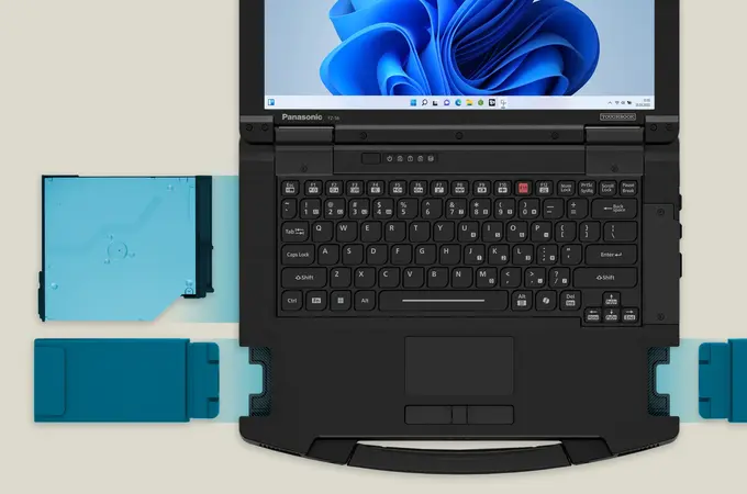 松下发布 TOUGHBOOK 56 强固型笔记本：模块化热插拔电池，最多 3 网口