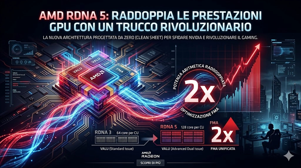 AMD 优化 RDNA 5 显卡核心指令，部分场景性能可近乎翻倍