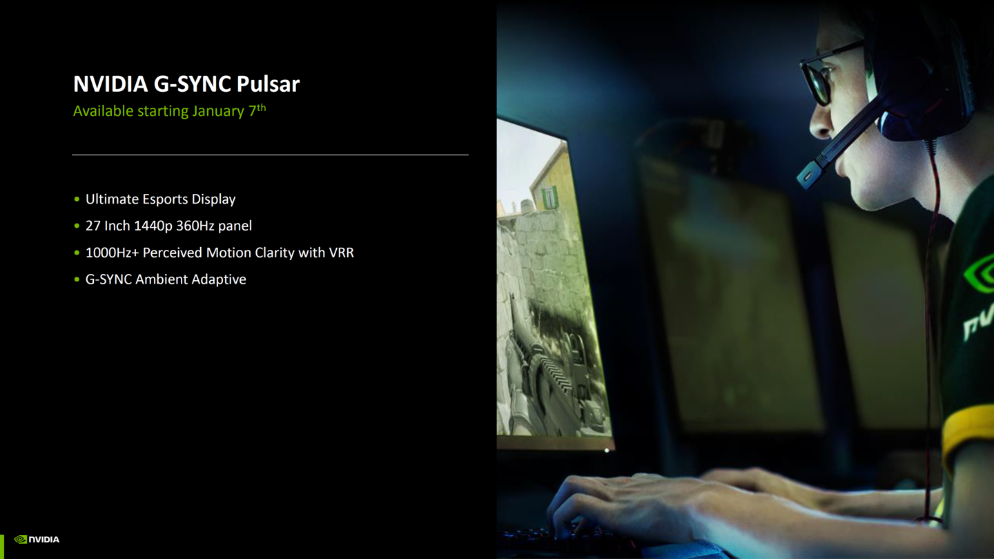 英伟达升级 G-Sync Pulsar：引入固定频闪，高刷屏玩锁 60 帧游戏不模糊