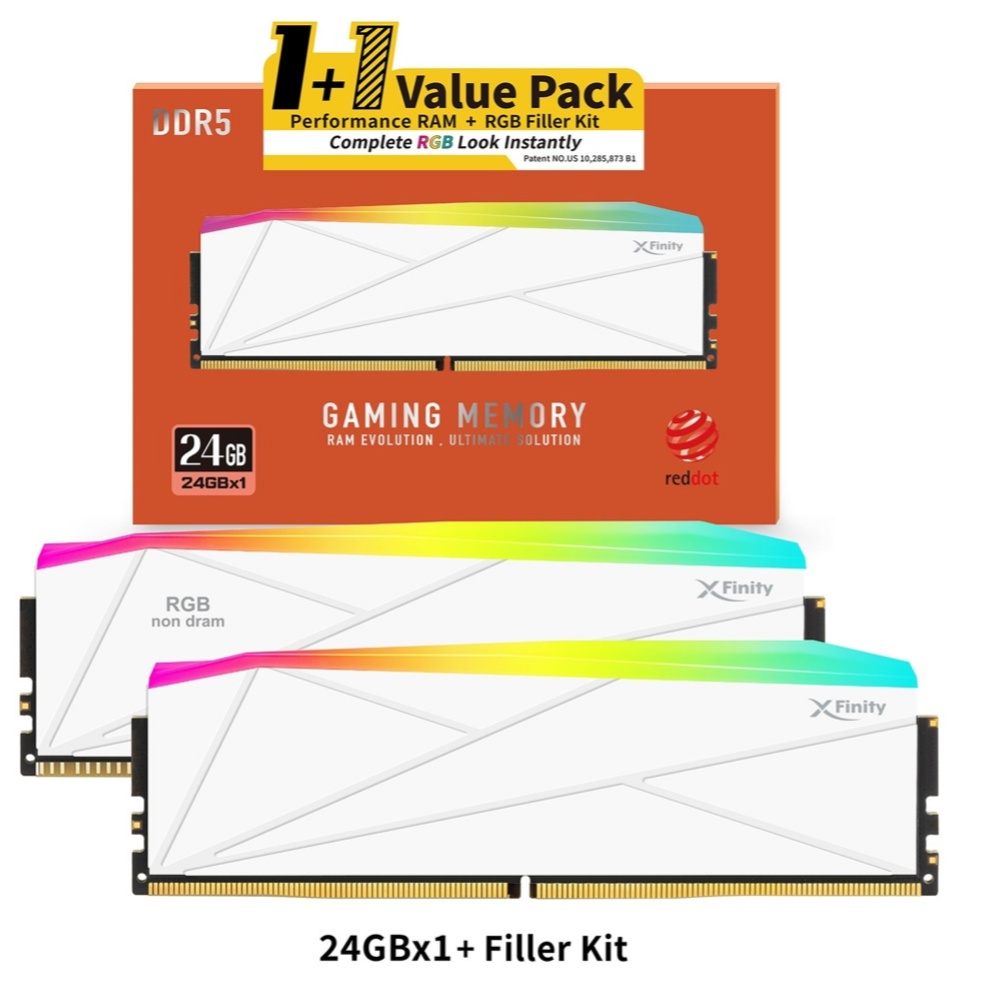 内存市场怪现状：全何推出1真内存条+1虚拟灯条套装