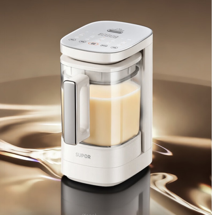 新型匚形结构设计：苏泊尔小方糖无刷电机破壁机上市，相同容量体积缩小 63.5%