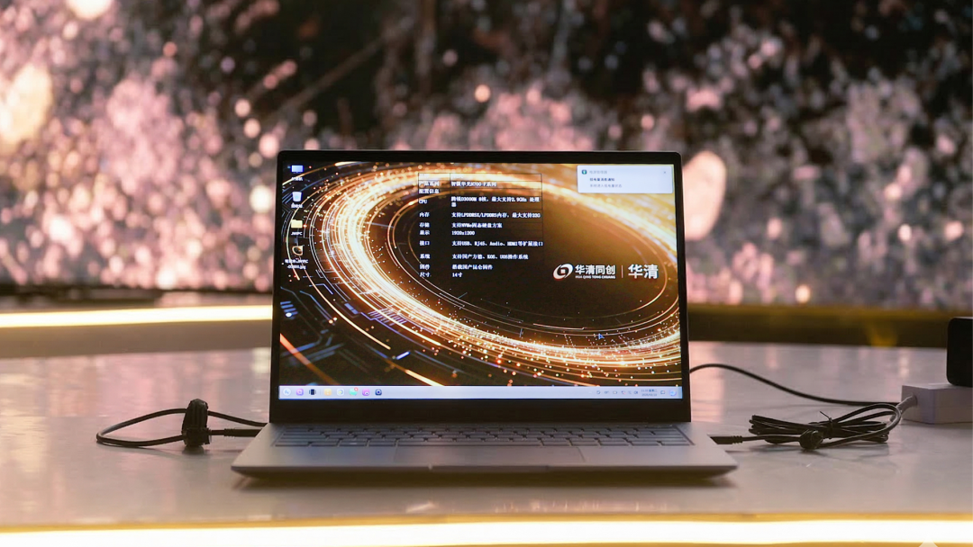 华清同创 N70 系列笔记本亮相：飞腾腾锐 D3000M 处理器，麒麟操作系统