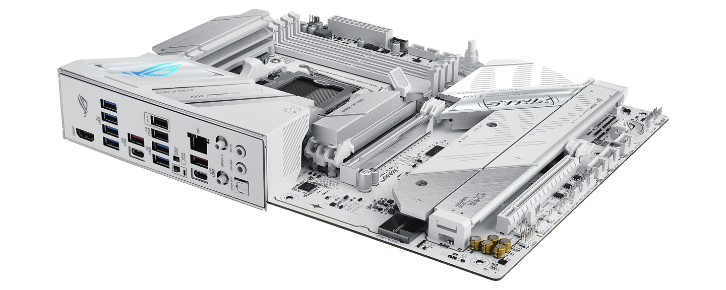 华硕预热新款“吹雪”主板，预计为 ROG STRIX B850-A GAMING WIFI7 S NEO