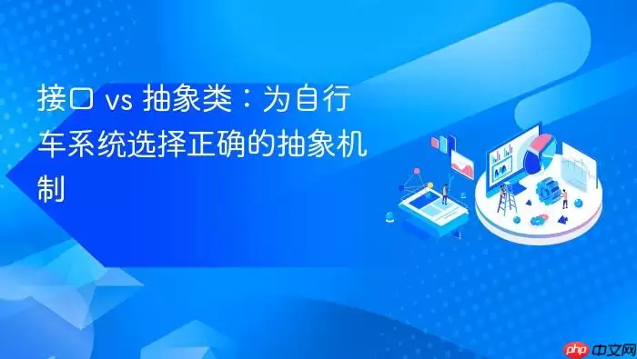 接口 vs 抽象类：为自行车系统选择正确的抽象机制