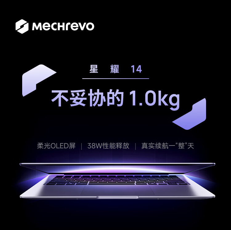 机械革命 1kg 轻薄本星耀 14 上架 X7 358H 款，7999 元