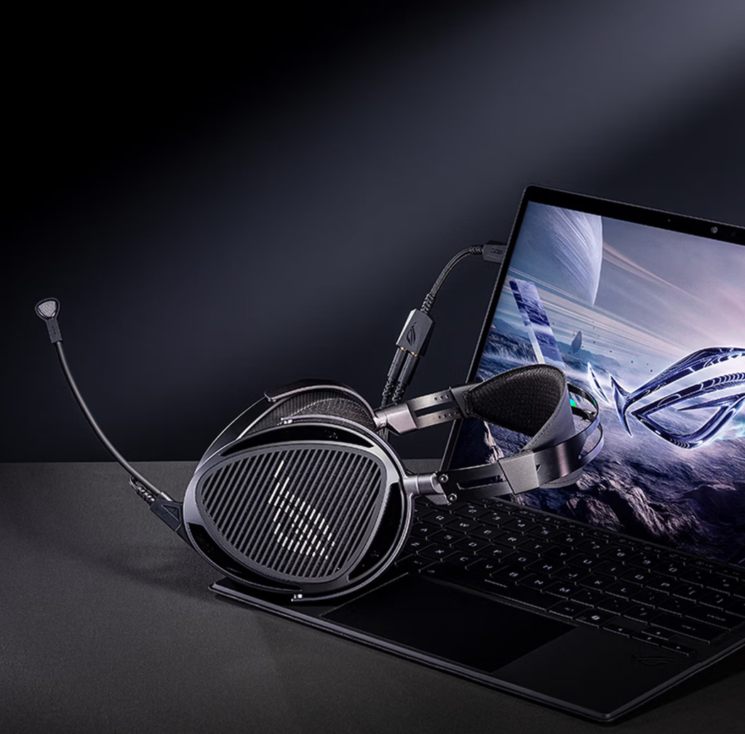 联合 HIFIMAN 打造：华硕 ROG 臻世开放式平板振膜游戏耳机开启新品预约，2 月 2 日发售