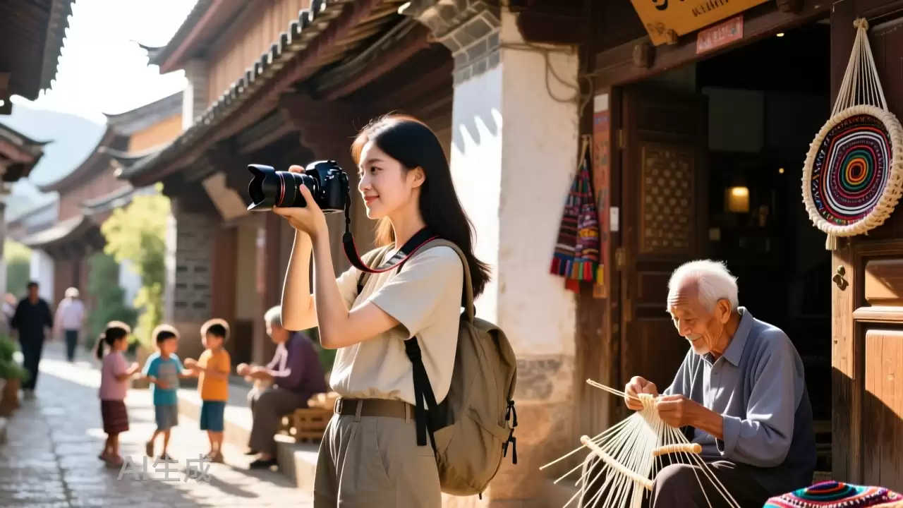丽江做“狼女”，重庆骑摩托，年轻人谁不想这样急头白脸旅拍一回？