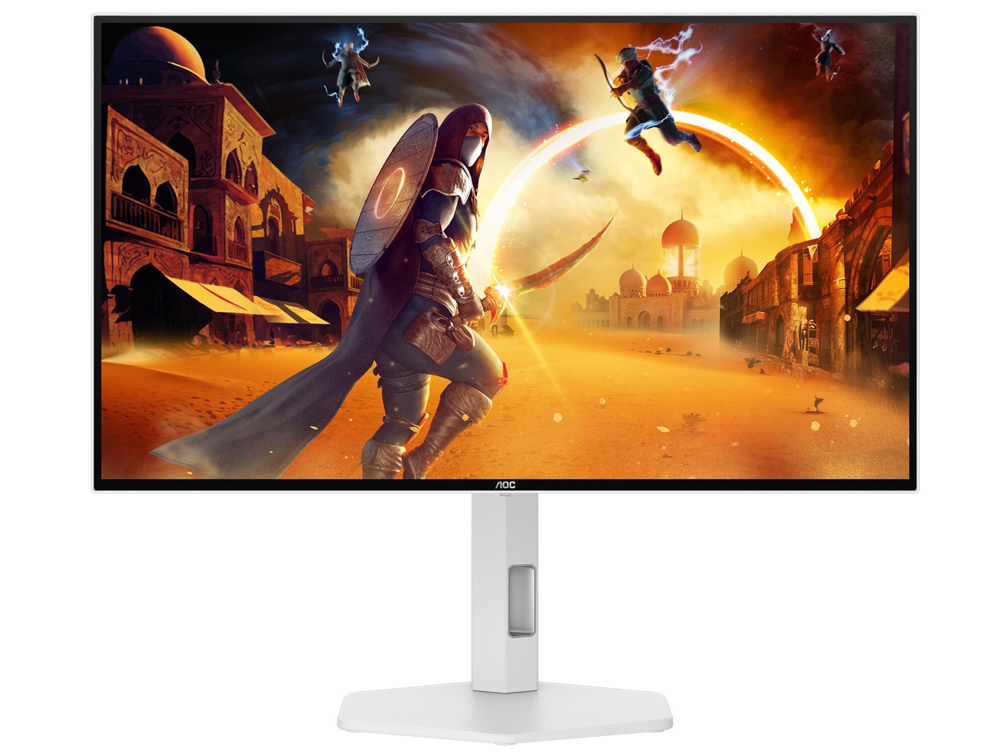 AOC 推出 26.5 英寸 2K 280Hz OLED 白色显示器 Q27G4ZDP/WS，2999 元