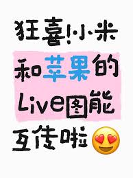 苹果和小米怎么互传实况