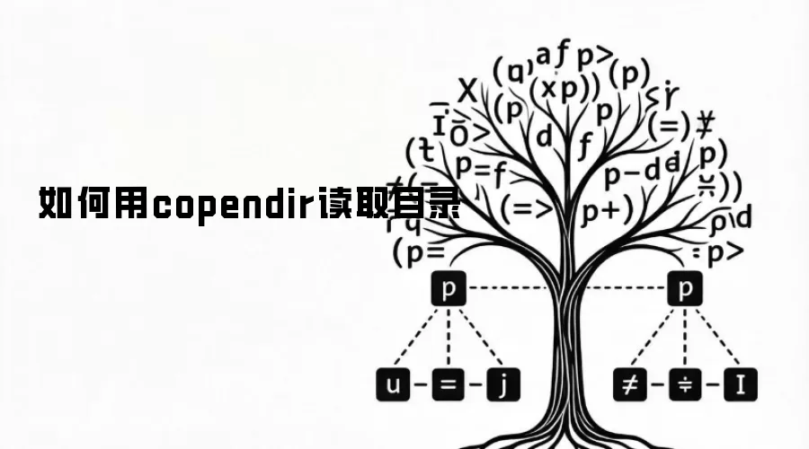 如何用copendir读取目录