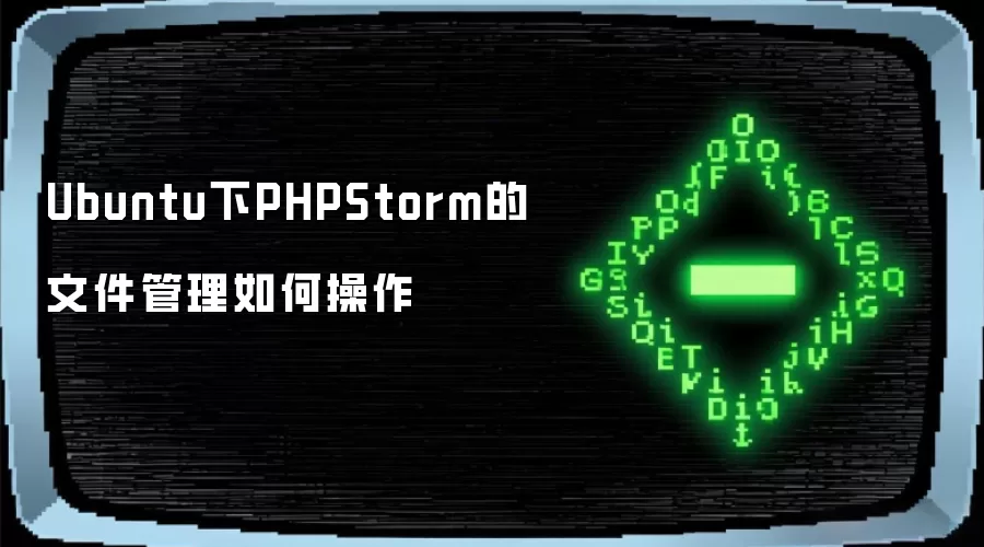 Ubuntu下PHPStorm的文件管理如何操作