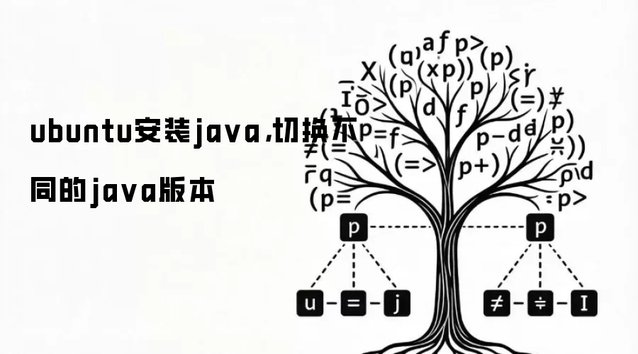 ubuntu安装ja va，切换不同的ja va版本