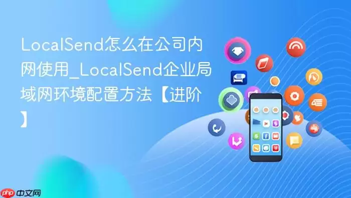 LocalSend怎么在公司内网使用_LocalSend企业局域网环境配置方法【进阶】