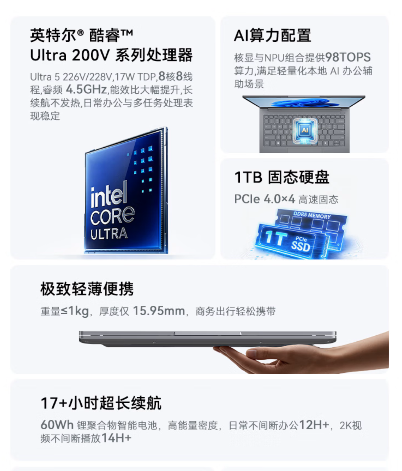 新华三 H3C MegaBook Air 14 英寸笔记本开售：酷睿 Ultra 5 226V/228V、重量小于 1kg，7999 元起