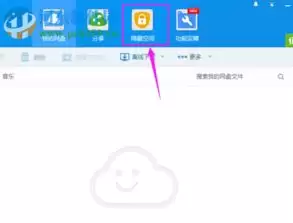 百度网盘隐藏空间怎么显示