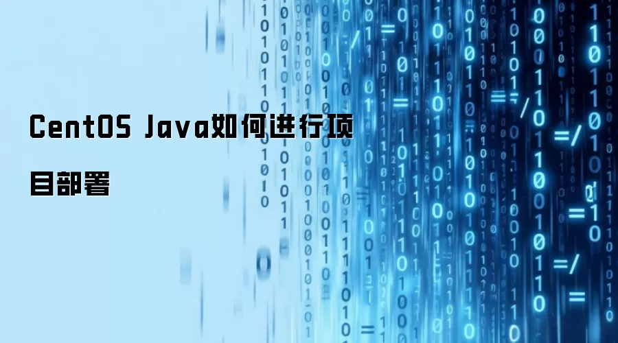 CentOS Java如何进行项目部署