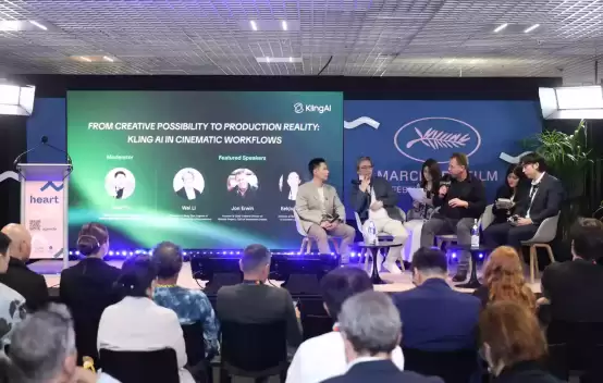 可灵AI携中美韩三国导演亮相戛纳，打造AI影视工业化全球样本