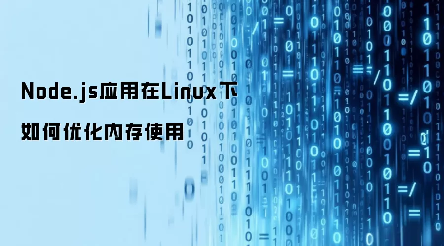 Node.js应用在Linux下如何优化内存使用