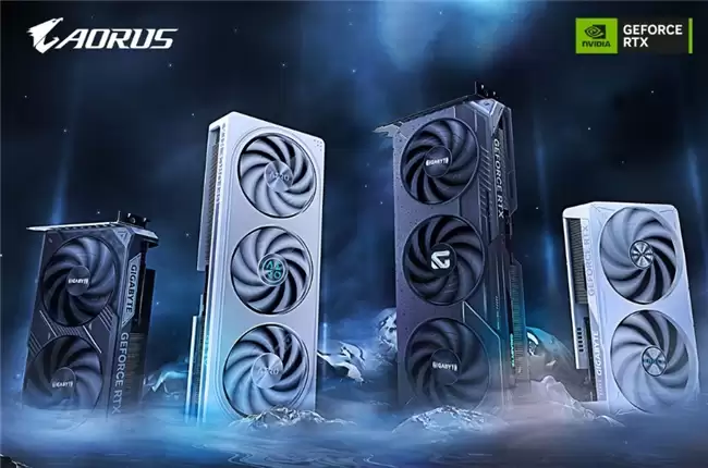 技嘉RTX 50系列显卡产品图