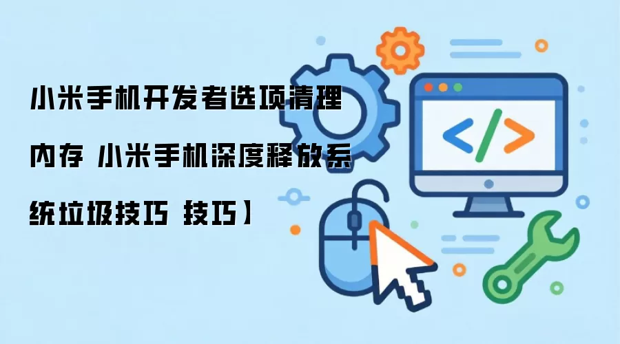 小米手机开发者选项清理内存 小米手机深度释放系统垃圾技巧【技巧】