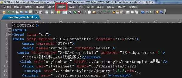 ultraedit字体大小怎么设置