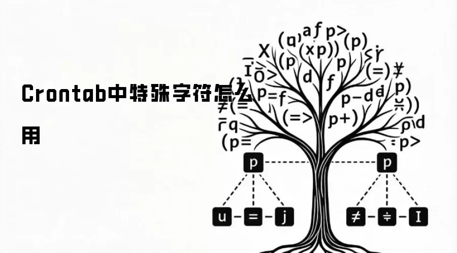 Crontab中特殊字符怎么用