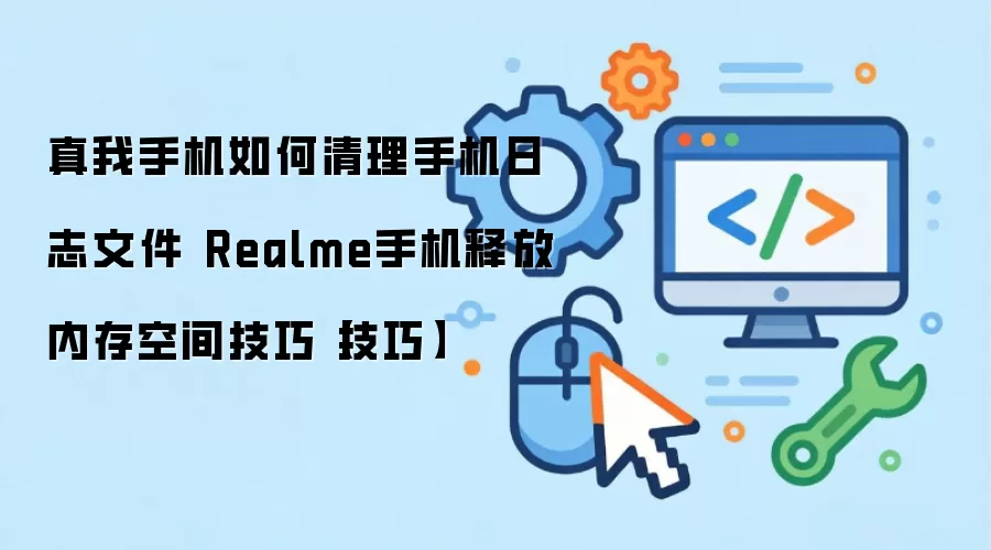 真我手机如何清理手机日志文件 Realme手机释放内存空间技巧【技巧】
