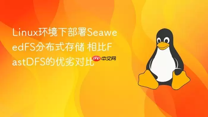 Linux环境下部署SeaweedFS分布式存储 相比FastDFS的优劣对比
