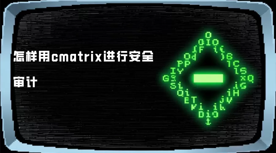 怎样用cmatrix进行安全审计