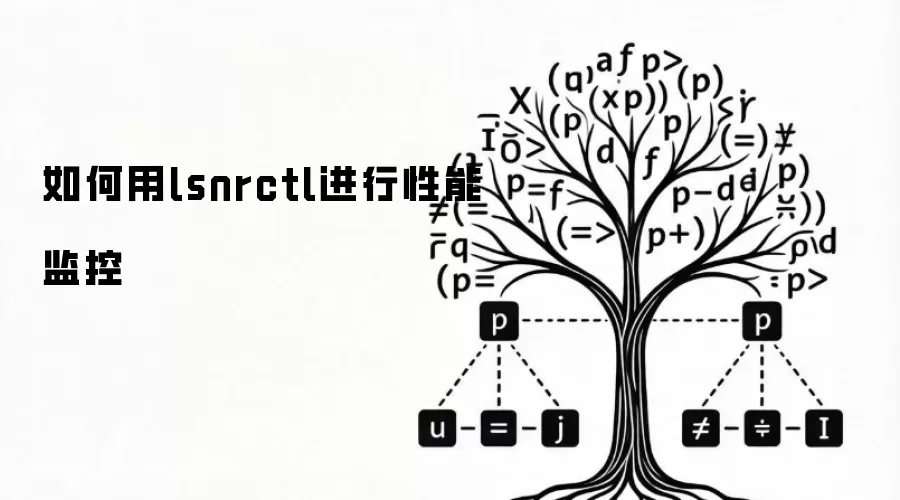 如何用lsnrctl进行性能监控