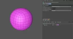 C4D如何用边模式处理模型