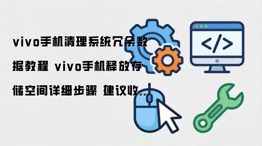 vivo手机清理系统冗余数据教程 vivo手机释放存储空间详细步骤