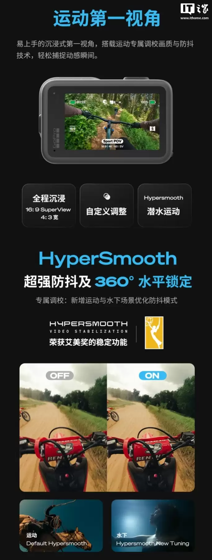 GoPro Mission 1系列运动相机开启预约:5000万像素1英寸CMOS,4698元起