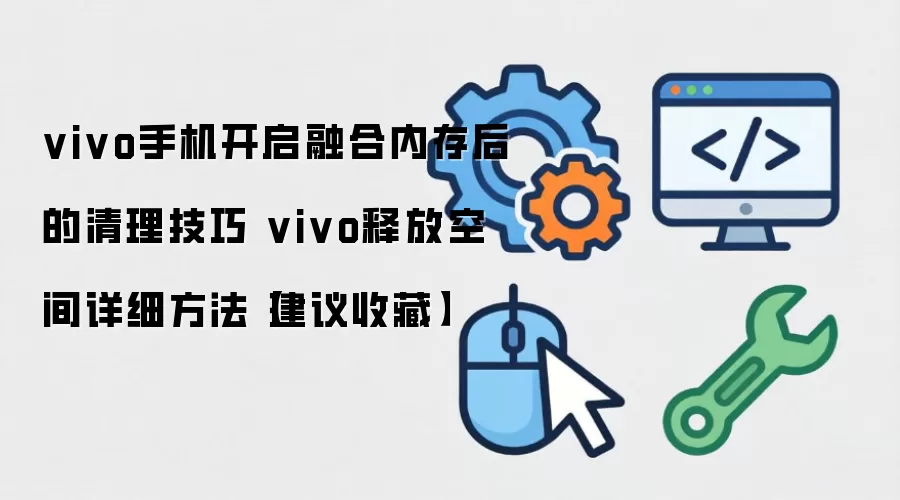 vivo手机开启融合内存后的清理技巧 vivo释放空间详细方法【建议收藏】