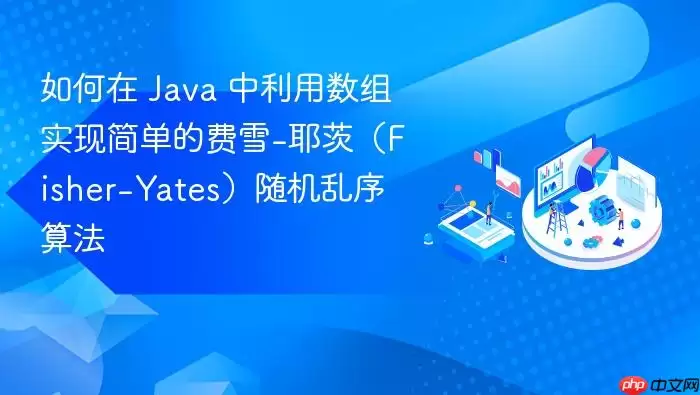 如何在 Ja va 中利用数组实现简单的费雪-耶茨(Fisher-Yates)随机乱序算法